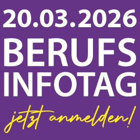 Anmeldung zum Berufsinfotag März 2026
