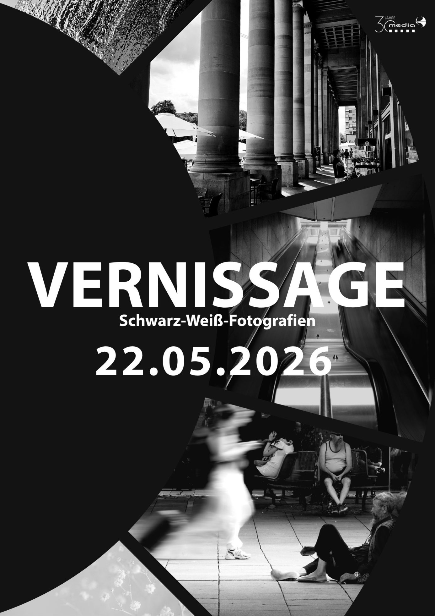 Vernissage Mai 2026 - Schwarz-Weiß-Fotografien