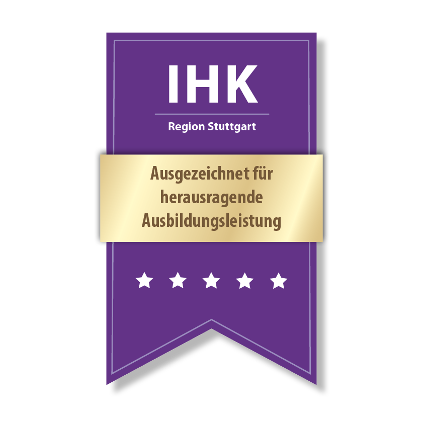 260624-Auszeichnung IHK IHK Stuttgart - Ausgezeichnete Ausbildungsleistung