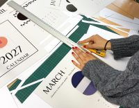 Inspirations-Kalender: Kreative Kalendergestaltung an der Akademie der media